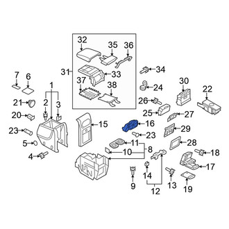 Volkswagen OE - Rear Console Air Vent