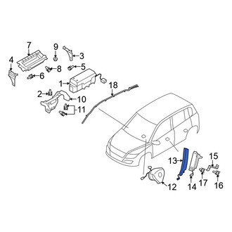 Volkswagen OE - Front Left Seat Air Bag