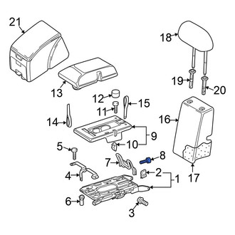 Volkswagen OE - Right Seat Back Frame Screw
