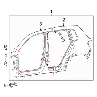 Volkswagen OE - Pillars, Rocker & Floor - Aperture Panel (Gas)