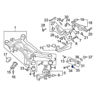 Volkswagen OE - Suspension Control Arm Washer