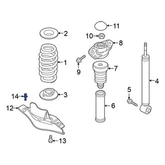 Volkswagen OE - Stone Guard Rivet