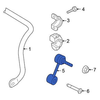 Volkswagen OE - Rear Suspension Stabilizer Bar Link