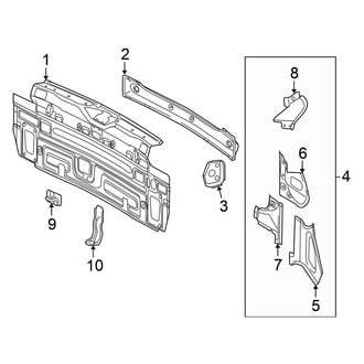 Volkswagen OE - Rear Body & Floor - Rear Body (Gas)