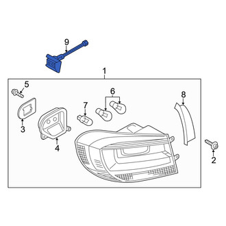 Volkswagen OE - Tail Light Bracket