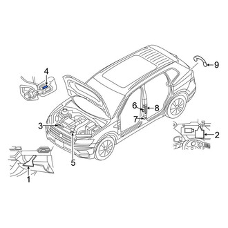 Volkswagen OE - Fuel Information Label