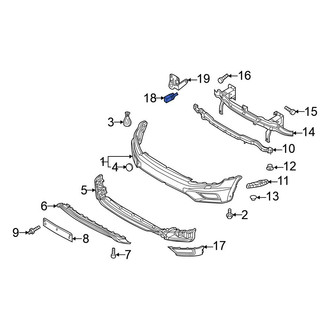 Volkswagen OE - Front Ambient Air Temperature Sensor