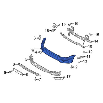 Volkswagen OE - Front Lower Bumper Cover