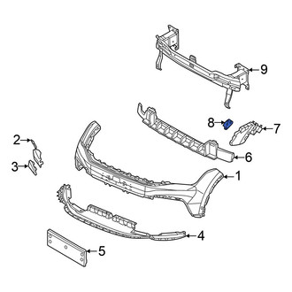 Volkswagen OE - Front Left Headlight Bracket