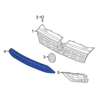 Volkswagen OE - Front Lower Grille
