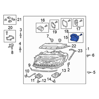 Volkswagen OE - Front Left Headlight Bulb