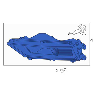 Volkswagen OE - Front Left Fog Light