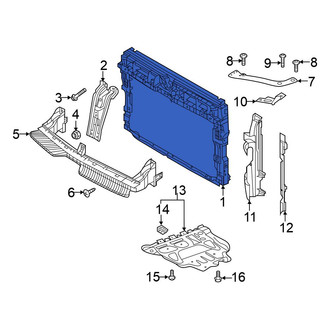 Volkswagen OE - Front Radiator Support Panel