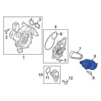 Volkswagen OE - Accessory Drive Belt Cover