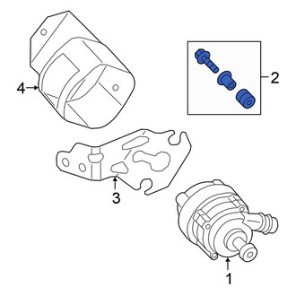 Volkswagen OE - Engine Water Pump Hardware Kit