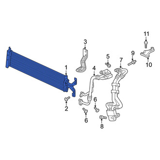 Volkswagen OE - Automatic Transmission Oil Cooler