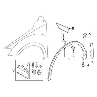 Volkswagen OE - Fender - Exterior Trim