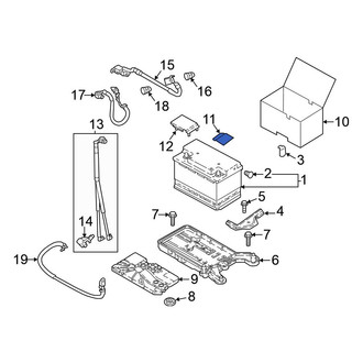 Volkswagen OE - Battery Terminal Cover