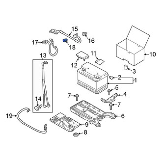 Volkswagen OE - Battery Cable Bolt