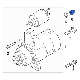 Volkswagen OE - Starter Connector