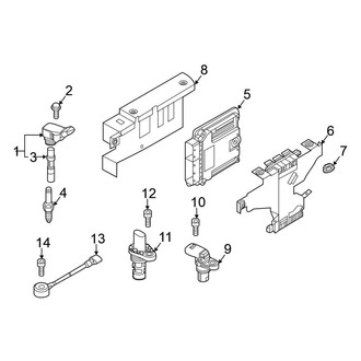 Volkswagen OE - Electrical - Ignition System (S / SE / SEL / SEL Premium / SEL Premium R-Line / SEL R-Line / SEL R-Line Jet Black)