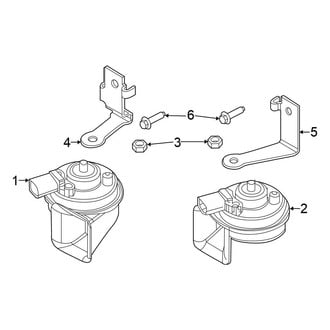 Volkswagen OE - Electrical - Horn