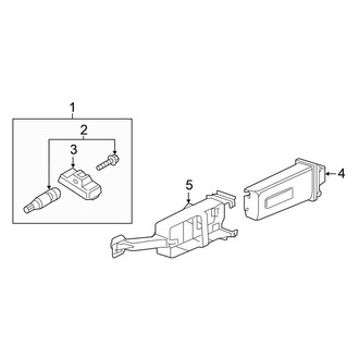 Volkswagen OE - Electrical - Tire Pressure Monitor Components (S / SE / SEL / SEL Premium)