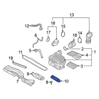 Volkswagen OE - Engine Air Intake Hose