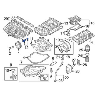 Volkswagen OE - Engine Variable Valve Timing (VVT) Solenoid Pressure Valve