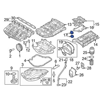 Volkswagen OE - Engine Oil Filler Cap