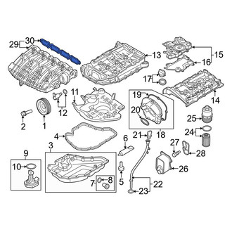 Volkswagen OE - Engine Intake Manifold Gasket