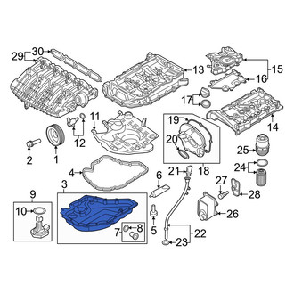 Volkswagen OE - Lower Engine Oil Pan