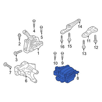 Volkswagen OE - Automatic Transmission Mount