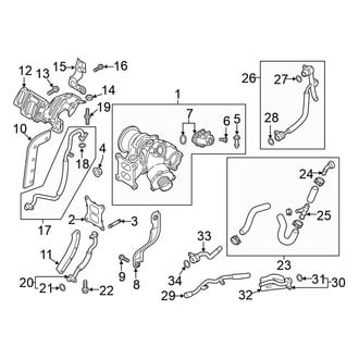 Volkswagen OE - Engine / Transaxle - Turbocharger & Components