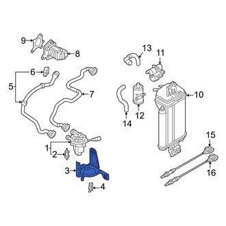 Volkswagen OE - Secondary Air Injection Pump Bracket