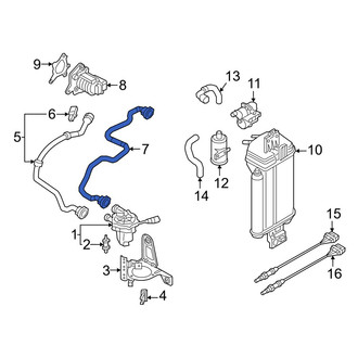 Volkswagen OE - Secondary Air Injection Pump Hose