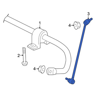 Volkswagen OE - Front Suspension Stabilizer Bar Link