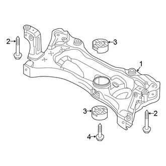 Volkswagen OE - Front Suspension - Suspension Mounting