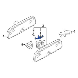 Volkswagen OE - Interior Rear View Mirror Clip
