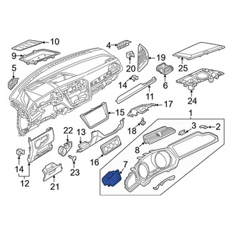Volkswagen OE - Right Dashboard Air Vent