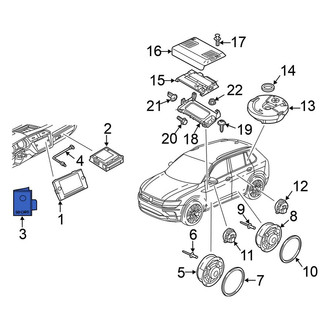 Volkswagen OE - Memory Card