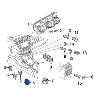 Volkswagen OE - Electronic Parking Brake Control Switch