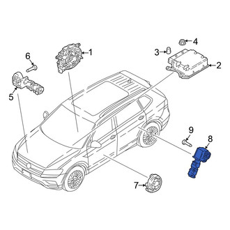 Volkswagen OE - Front Air Bag Impact Sensor