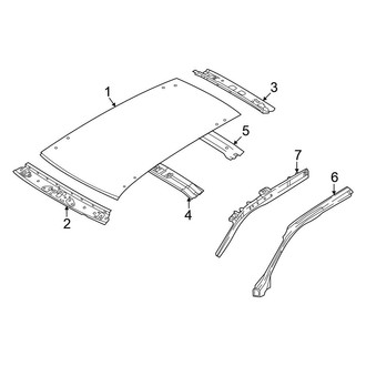 Volkswagen OE - Roof & Components (SE / SE R-Line Black / SEL / SEL Premium R-Line)