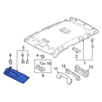Volkswagen OE - Left Sun Visor