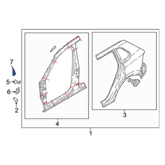Volkswagen OE - Uniside Bracket