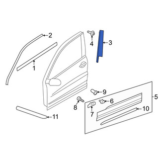 Volkswagen OE - Front Left Door Applique