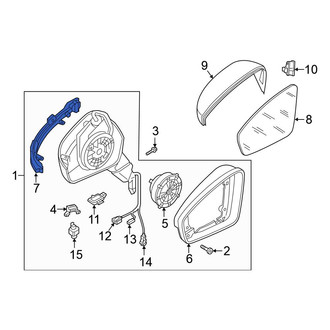Volkswagen OE - Front Right Turn Signal Light Assembly