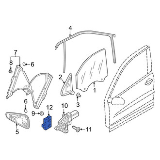 Volkswagen OE - Front Right Door Control Module