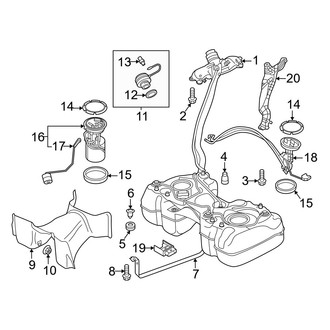 Volkswagen OE - Fuel System Components (AWD)
